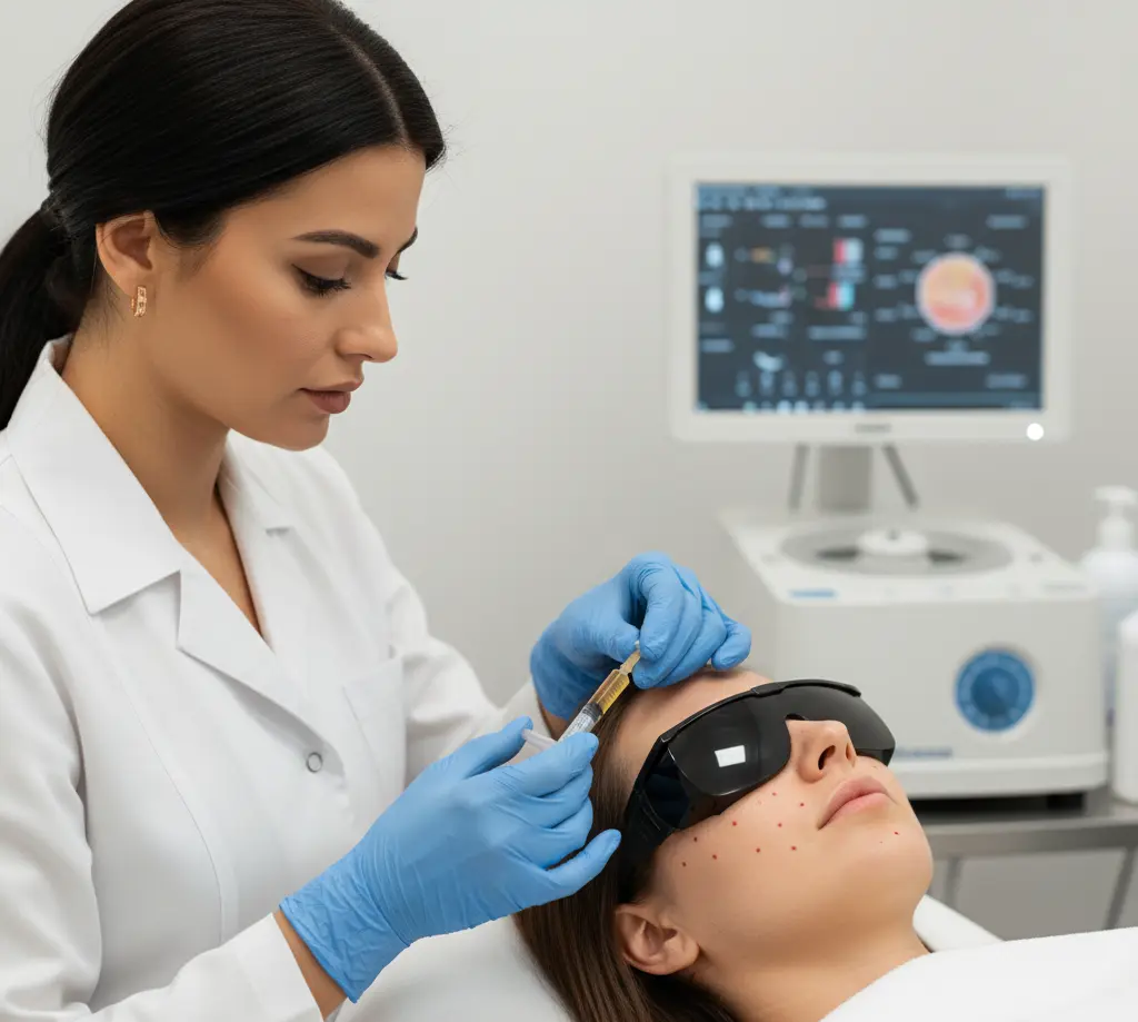 Skin rejuvenation treatment for anti-aging and youthful radiant skin