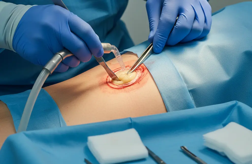 Cyst excision surgery for safe removal of sebaceous and epidermal cysts in Chennai