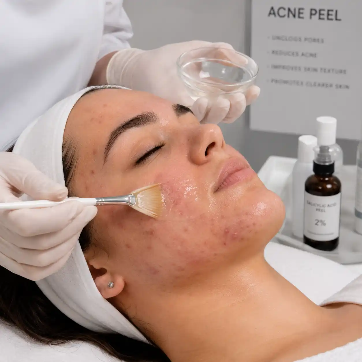Acne Peel treatment Chennai — chemical peel for active acne and pimple marks