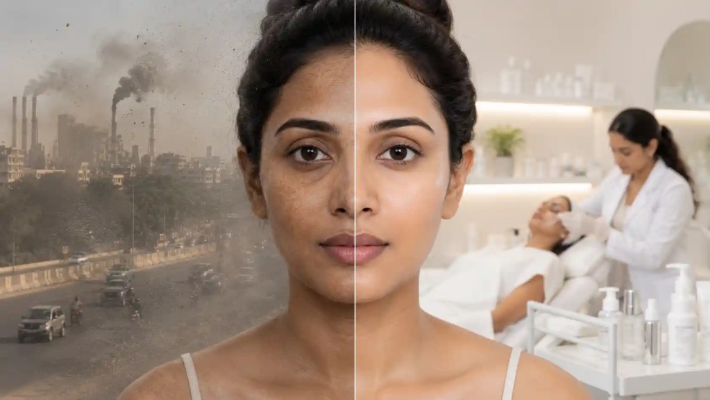 Effects of pollution and hard water on skin aging and pigmentation in Chennai women