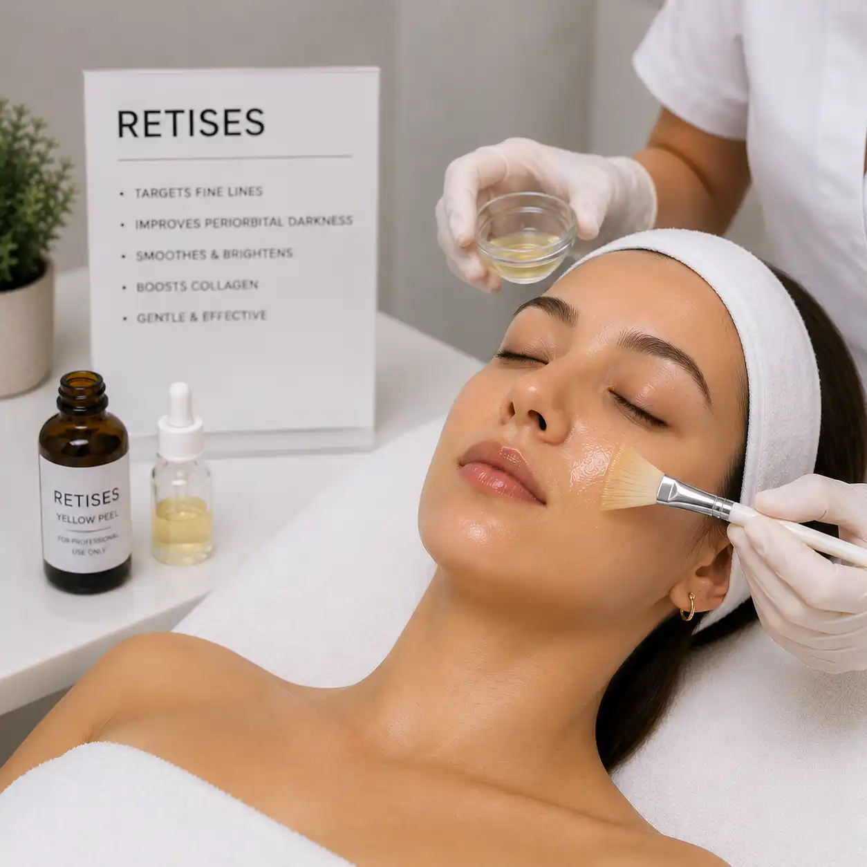 Retises retinoid peel for anti-ageing collagen stimulation Chennai