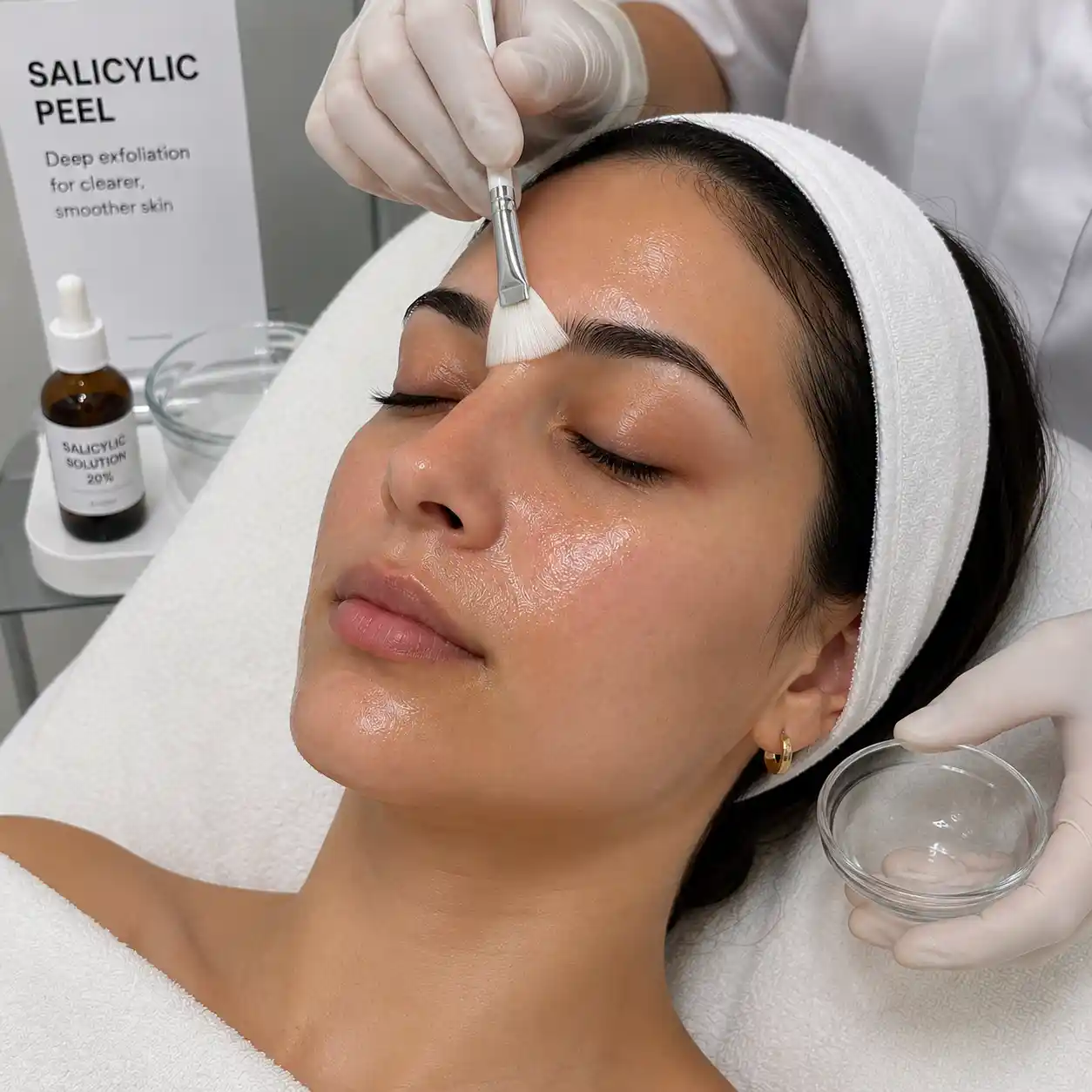 Salicylic Acid Peel Treatment at Maynee Clinic Chennai