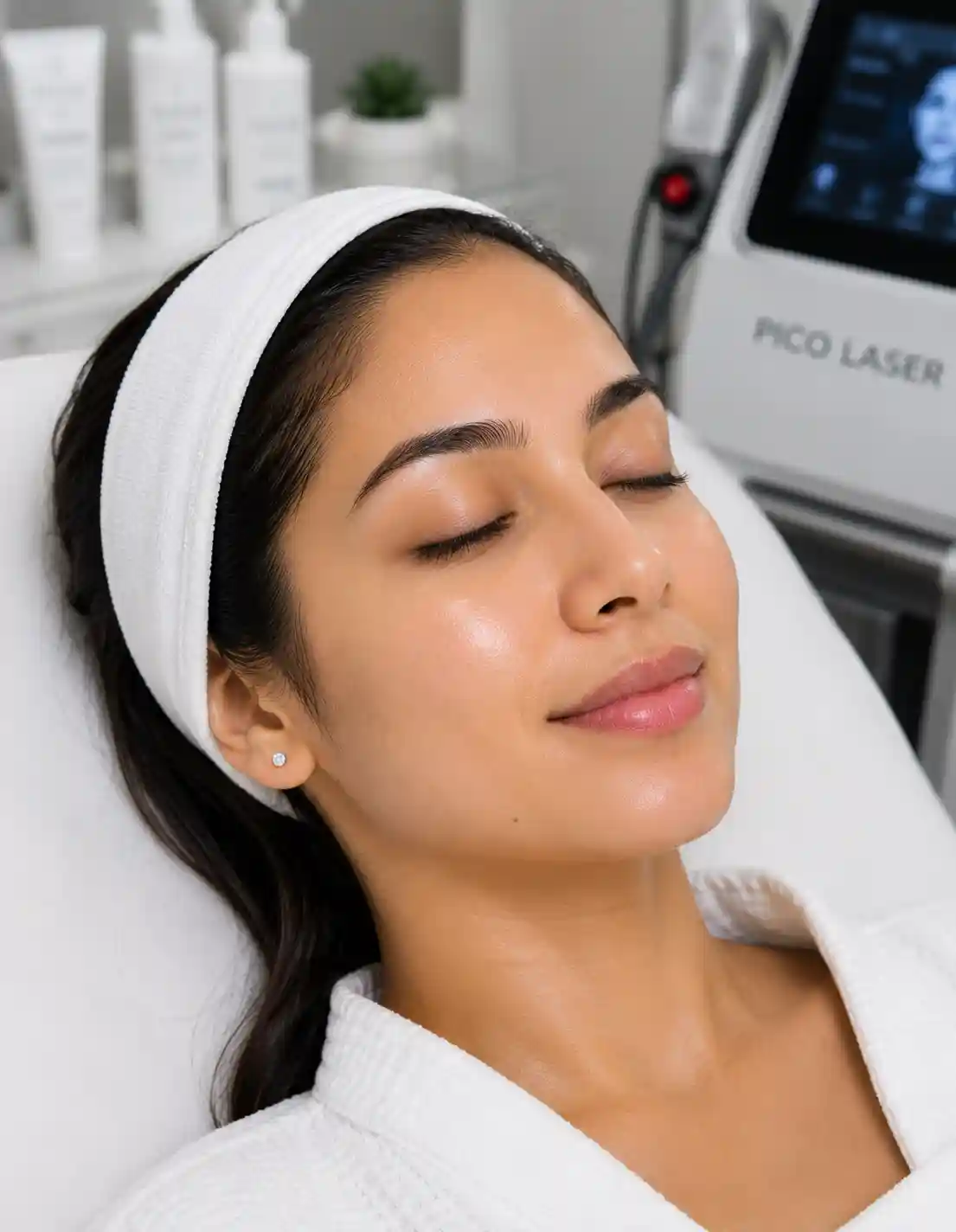 After Carbon Laser Facial treatment Skin Glow