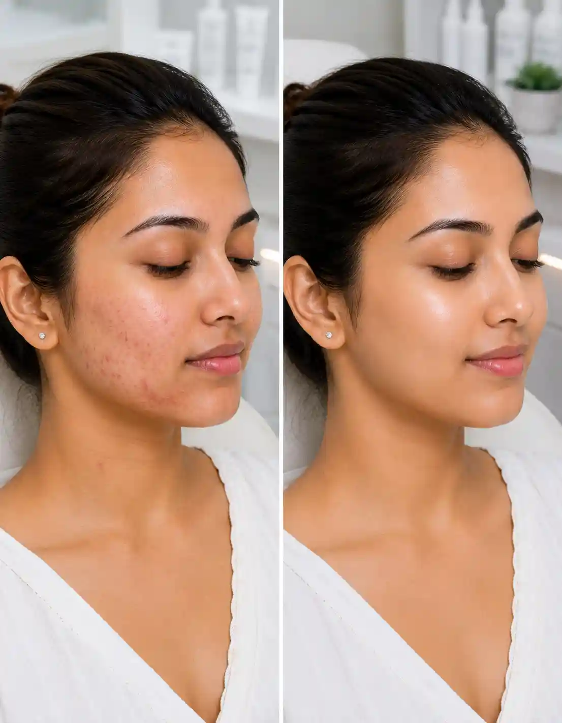 Results of Acne Peel Treatment