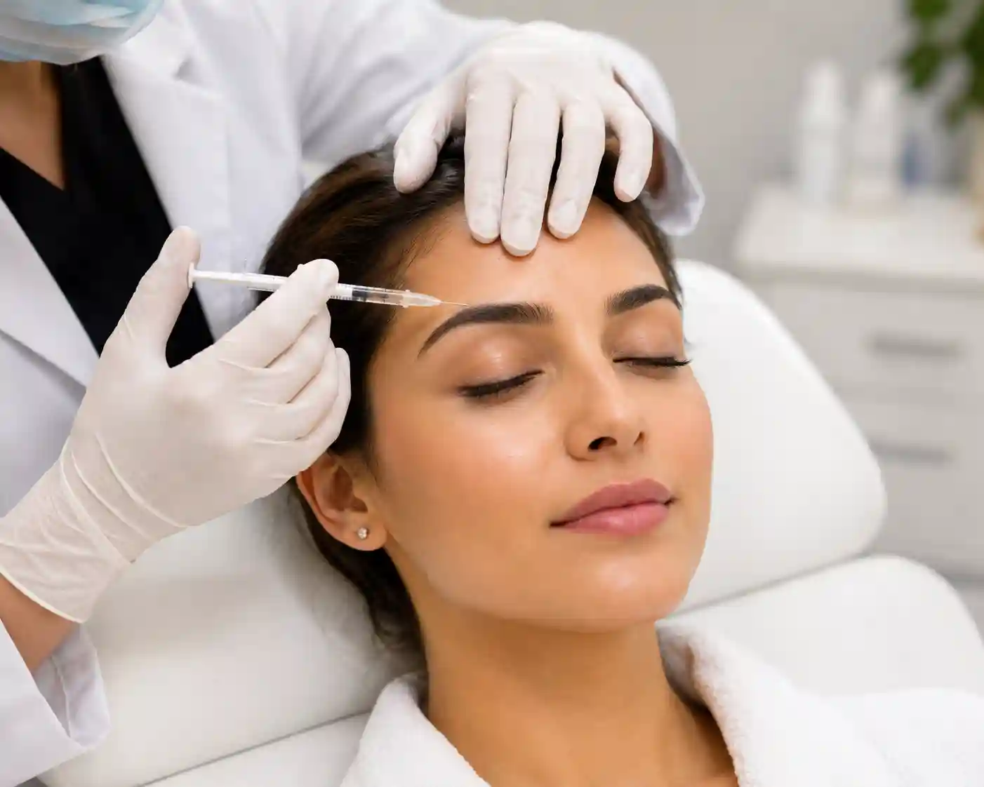 Botox treatment injection at Maynee Skin Clinic Chennai — anti-wrinkle facial aesthetic